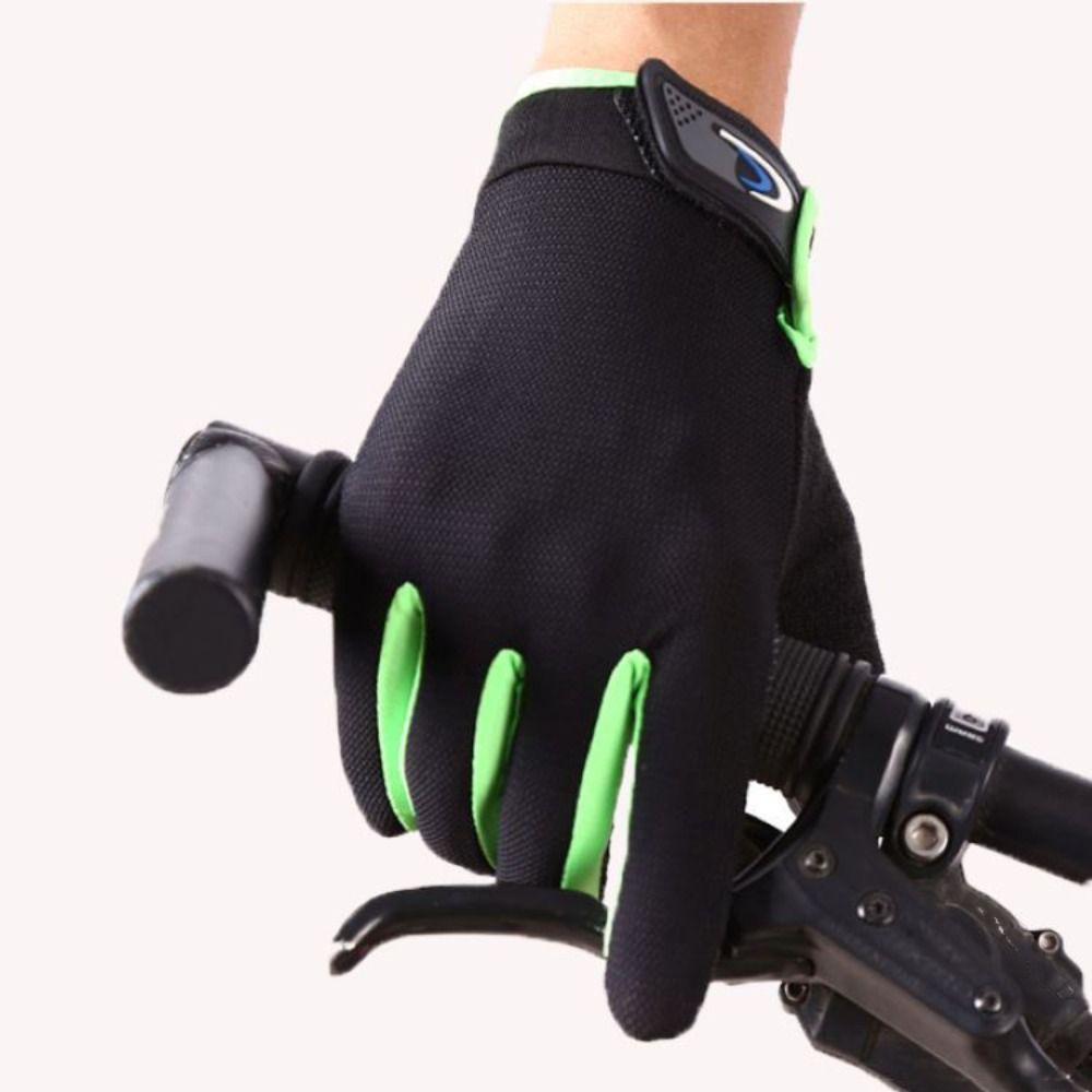 Full Finger Gloves Full Finger Bike Gloves Breathable Fishing Gloves  Outdoor