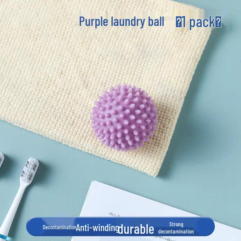Magic Laundry Ball: Lint & Hair Remover, Anti-Tangle & Decontamination Wash Ball for Clothes