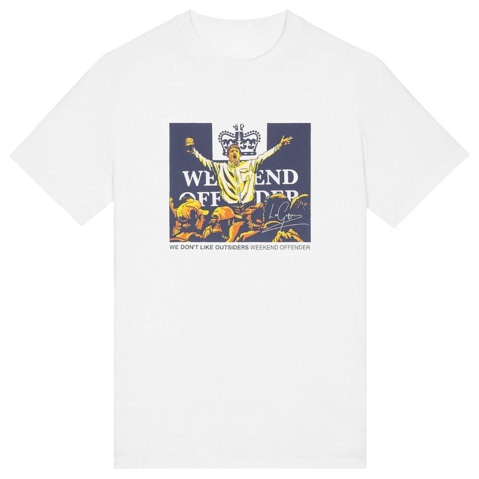 Weekend Offender Leo Gregory Graphic Unisexs T Shirt Short Sleeve Crew Neck Cotton