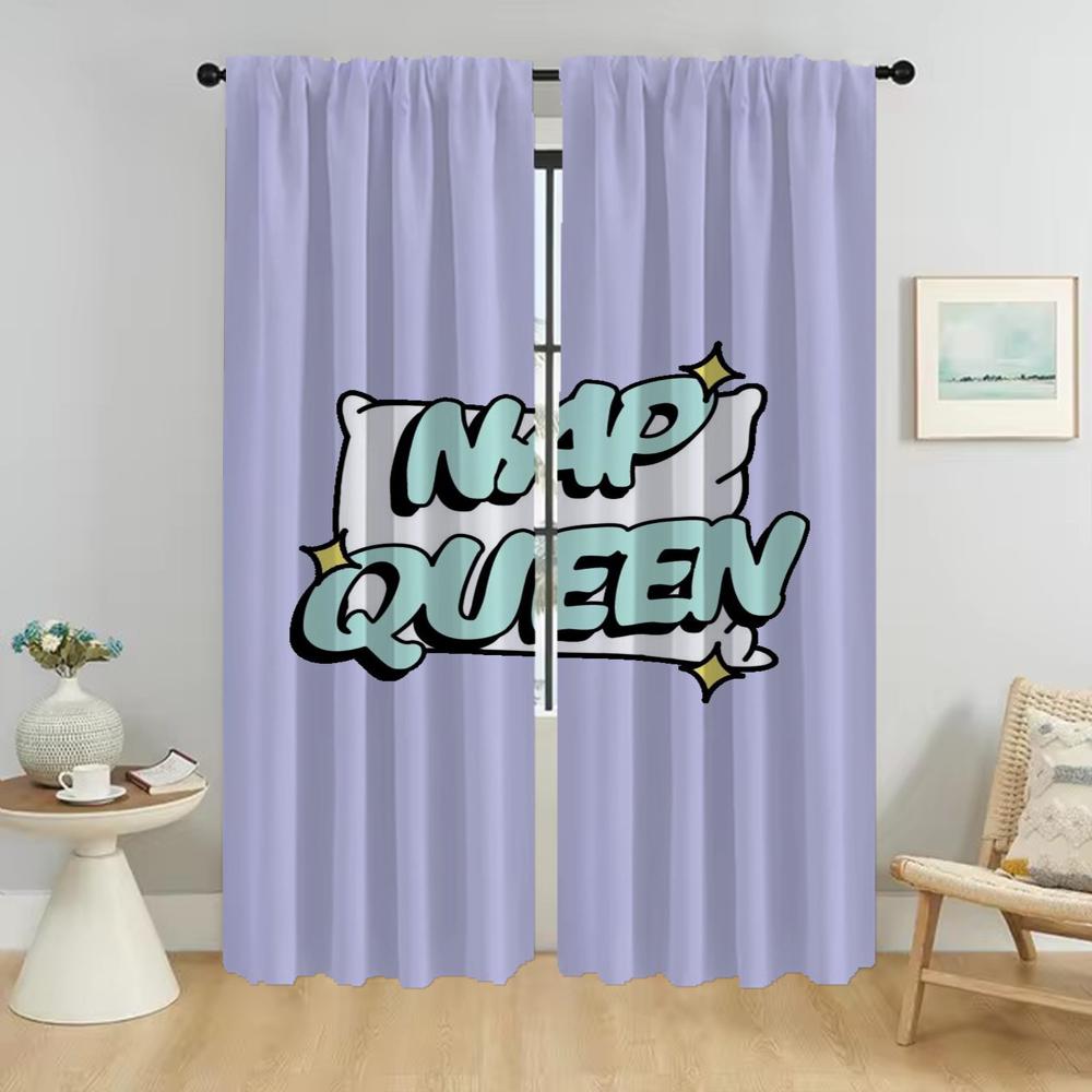 

Современные шторы для гостиной для камеры Rock-Queenes Тюль для спальни Домашний интерьер Шторы 2 шт. Шторы для окон W50xH70cmx2pcs-CL