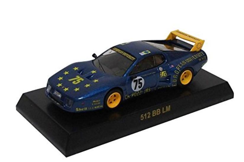 

Kyosho Ferrari Mini Car Collection 8 NEO 512BB LM Синий 1/64 № 75
