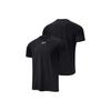 Under Armour Large Letter Logo Embossed Sports Knit Crew Neck Short Sleeve Raglan T-Shirt Men T-Shirts Black 22500518-001
