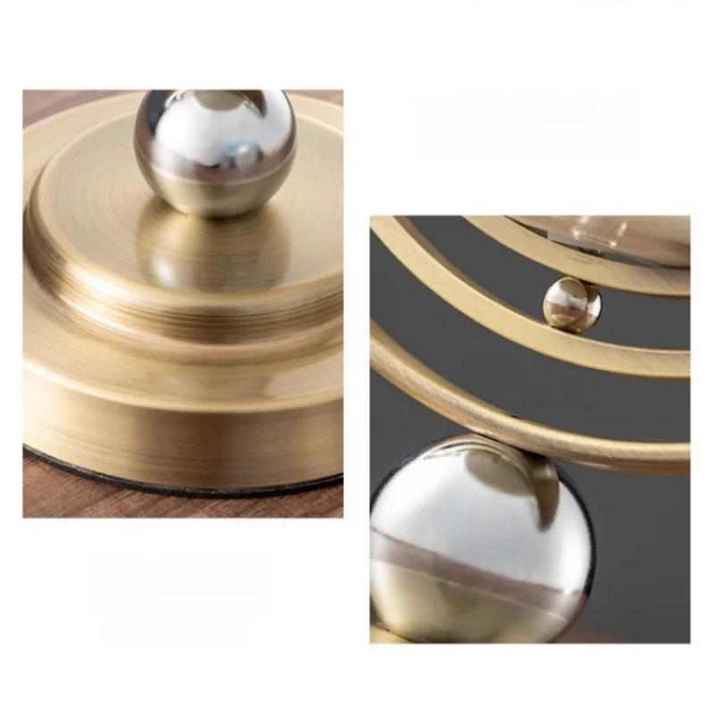 Vintage Large Glass Hourglass Chic Rotating Metal Sand Timer Elegant Antique Globe Sandglass Home Decoration Office Ornaments