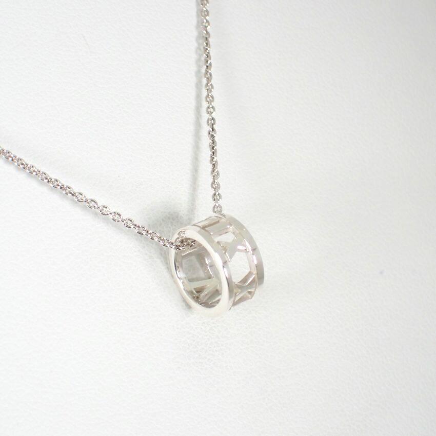 [Pre-owned] TIFFANY/Tiffany 925 Open Atlas Pendant/Necklace/j64-10