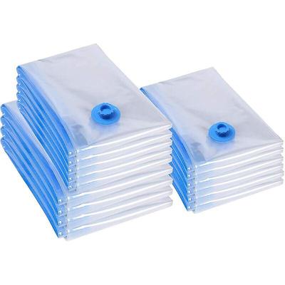 Vacuum Bags, 15 Pieces, Storage Bags, Compression Bags, Reusable, For Bed Linen