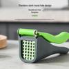 Handheld Manual Garlic Press - Crusher and Puree Tool for Kitchen