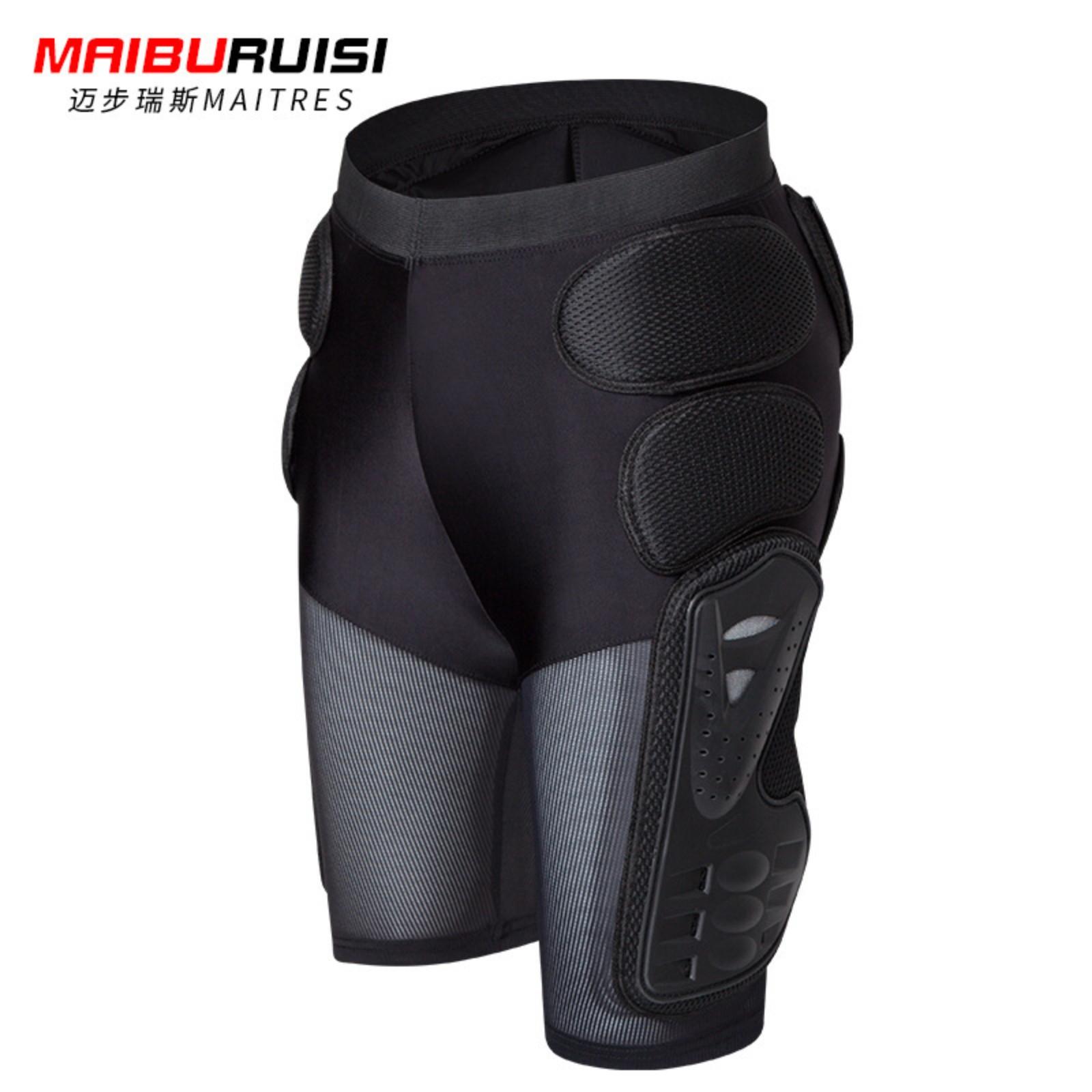 

Мотоциклетные штаны для езды, противоударные, на бедрах XL чёрный