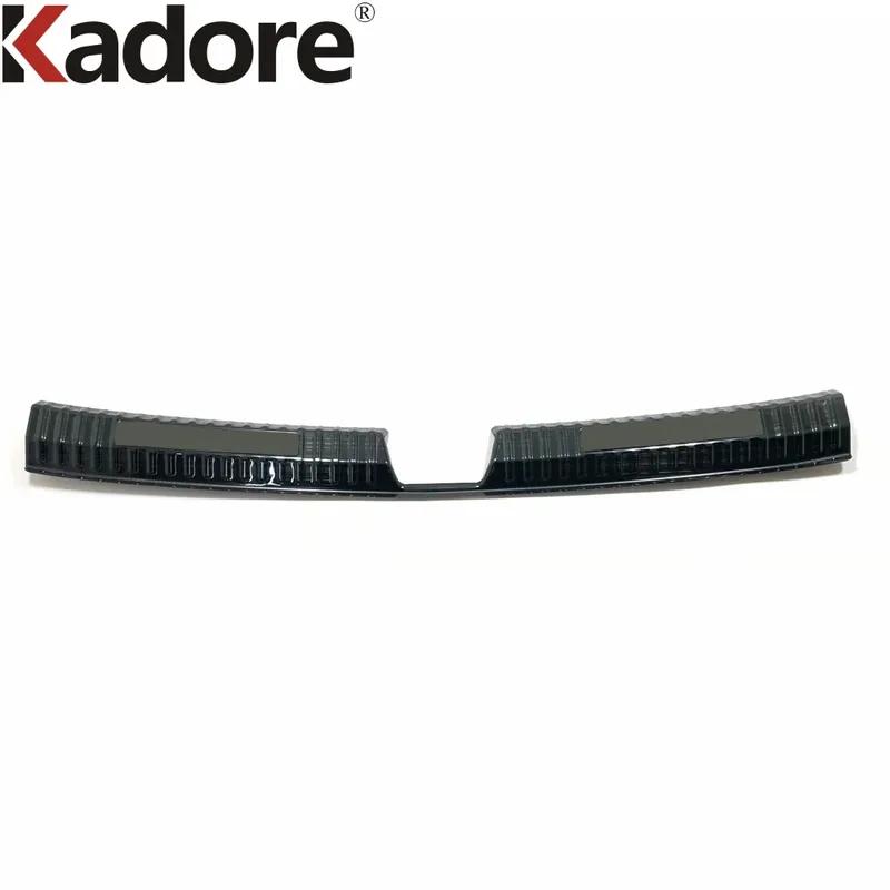 Rear Trunk Bumper Cover Trim For Volkswagen VW Golf 8 MK8 Pro R -2024 Steel Car Tailgate Door Sill Plate Guard Accessories