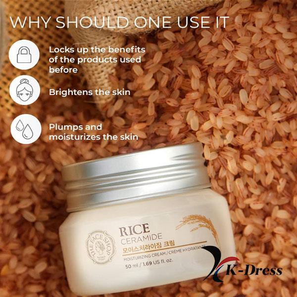The Face Shop Rice Ceramide Moisturizing Cream 50ml