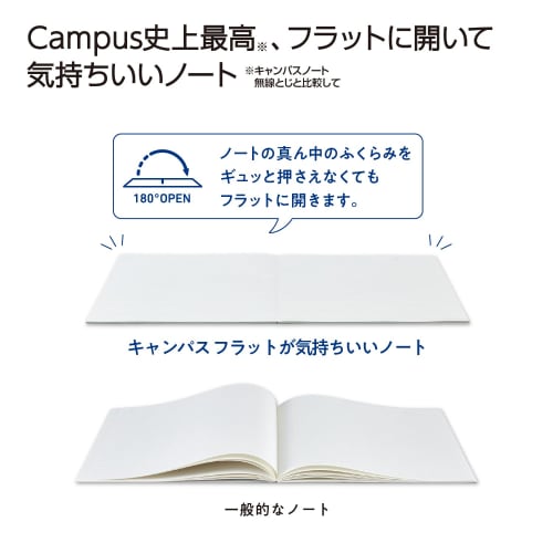 KOKUYO Campus Flat Comfort Note Dot A-lined B5 3 Color Pack NO-FL3CATX3
