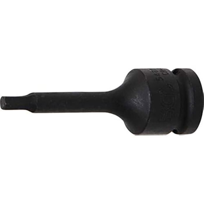 Douille À Embouts À Choc - BGS - 5481-M5 - Acier Chrome-molybdène - 12,5 Mm (1/2") - Six Pans Creux 5 Mm