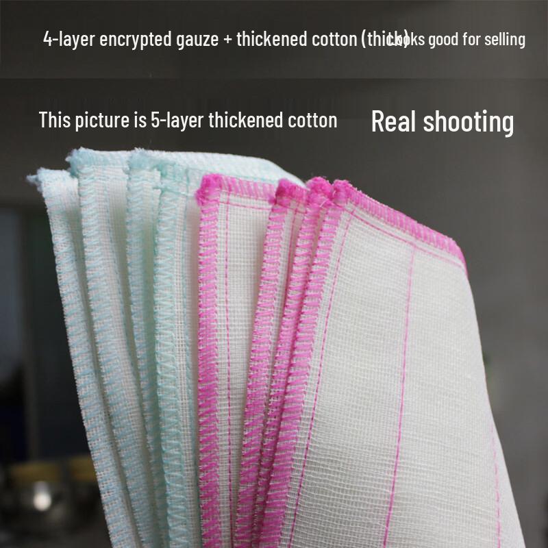 

Chu Yi Qi 100-Pack Blue Cotton Dishcloths