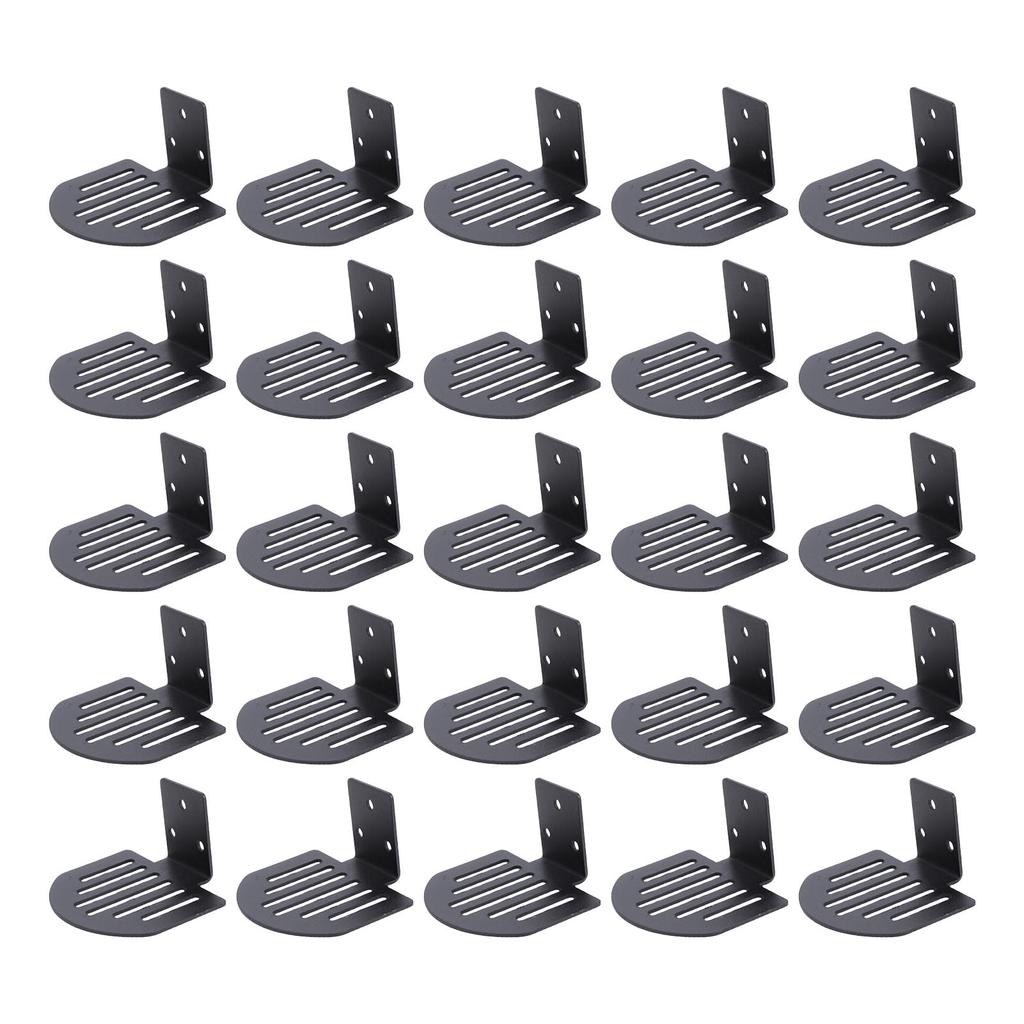 25 Pcs Standing Seam Snow Guards for Metal Roofs, Roof Ice Guard, Stops Roof Snow From Breaking Up Block Stops Breaks for Standing Seam Roofing