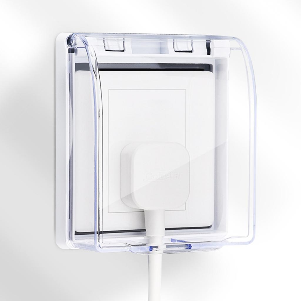 Easy Install Stick On Outlet Covers for Home and Office Use Child and Pet Safe Fits 86 Type Sockets