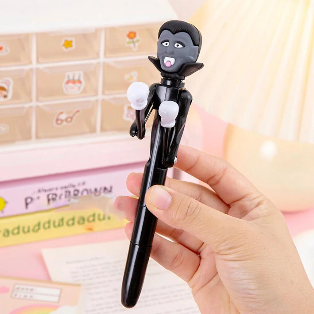 Funny Boxing Pumpkin Ballpoint Pen Halloween Gifts For Kids Pumpkin Devil Xmas Santa Snowman Pen Happy Halloween Party Favors