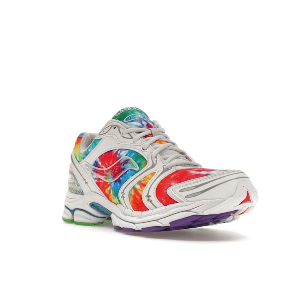 SAUCONY ProGrid Triumph 4 Tie-Dye - White Men Sneakers Multi-Color S70738-1