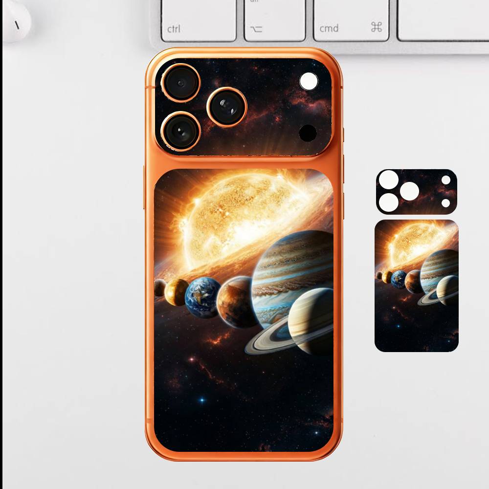 

Space Ladder Art For Iphone 17 Pro Max Back Protective Decorative Sticker Back Cover iPhone17pro