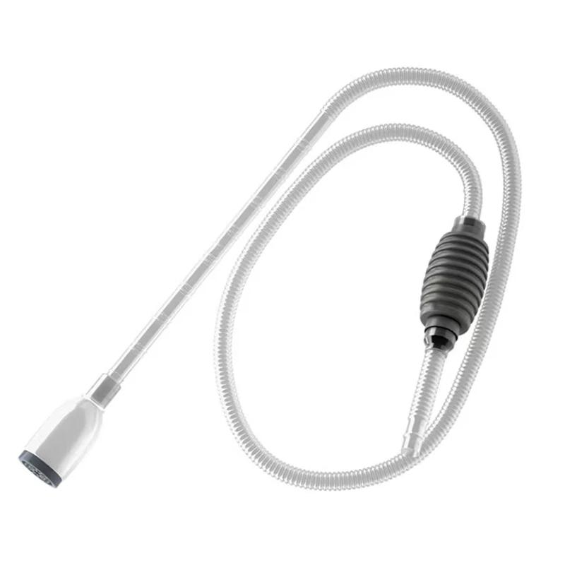 

Large Fish Tank Siphon Water Changer Gravel Cleaner Vacuum Debris Suction Tool with Long Extension Tube