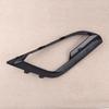 Car Front Left & Right Bumper Fog Light Cover Lamp Trim Bezel Black Fit for Ford EcoSport    2018 ABS Plastic