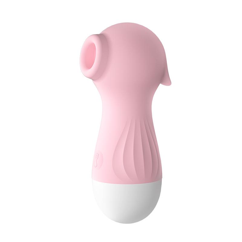 Women's Pleasure Sucking Vibrator - Adjustable Frequency Mini Electric Toy