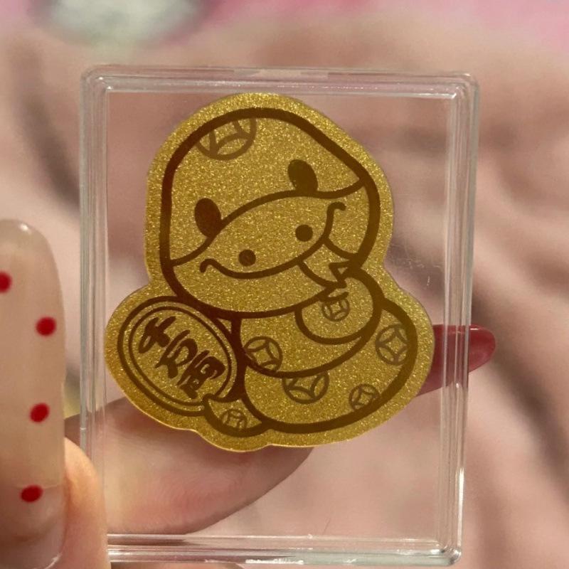Golden 999 Rich-Boost Phone Sticker – Event Traffic Magnet & Small Gift
