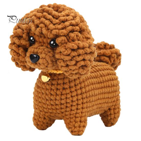 

1 комплект, набор для вязания крючком, кукла «сделай сам», стартовый набор для вязания крючком, полный комплект материалов для вязания крючком для начинающих, взрослых H