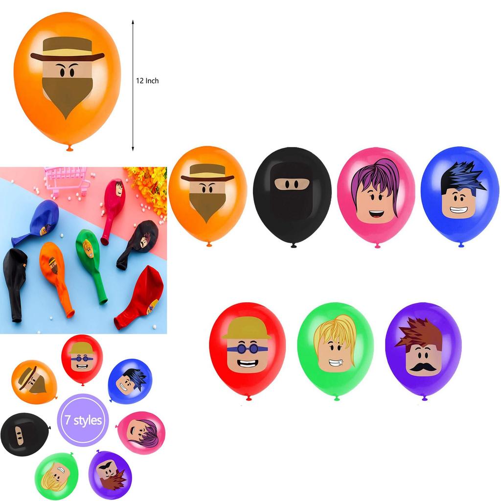 Premium Quality Roblox Birthday Party Supplies For Kids And Boys Decorations