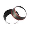 Front Light Headlight Bezels Trim Cover ert Eyes for 2018+ Jeep Wrangler JL Fog Lights Lamps Eyelid Eyebrow Strip Cover Trim