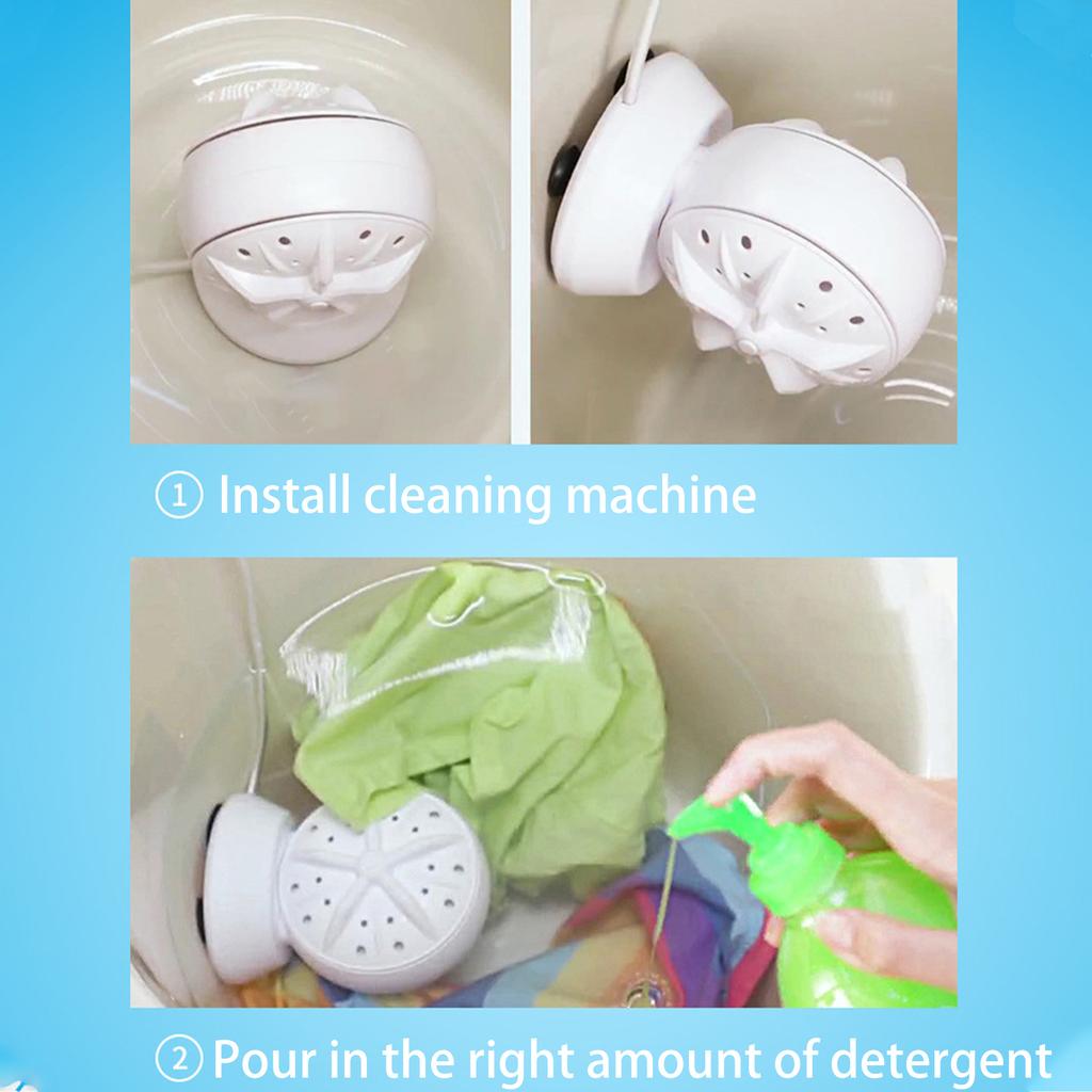 Washing Machine Portable Multifunctional Washer Ultrasonic Washing Machine