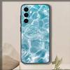 The Patterns of Seawater   Phone Case For Samsung Galaxy A73,A72,A71,A70,A53,A52,A51,Soft Silicone Black Cover