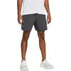 Under Armour Logo Print Mid-Rise Quick-Dry Drawstring Casual Shorts Men Shorts Gray 1382641-025