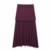 Kaslead New Arrival Women's Fashion Style Button Knitting Vest Skirt 4192015 4192016
