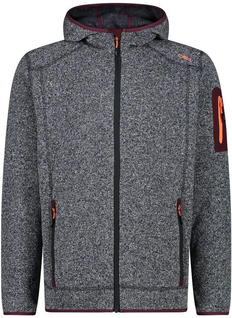 

Куртка CMP Man Jacket Knitted Fix Hood (3H60847N) Флис на молнии 3H60847N 25UP-56 56