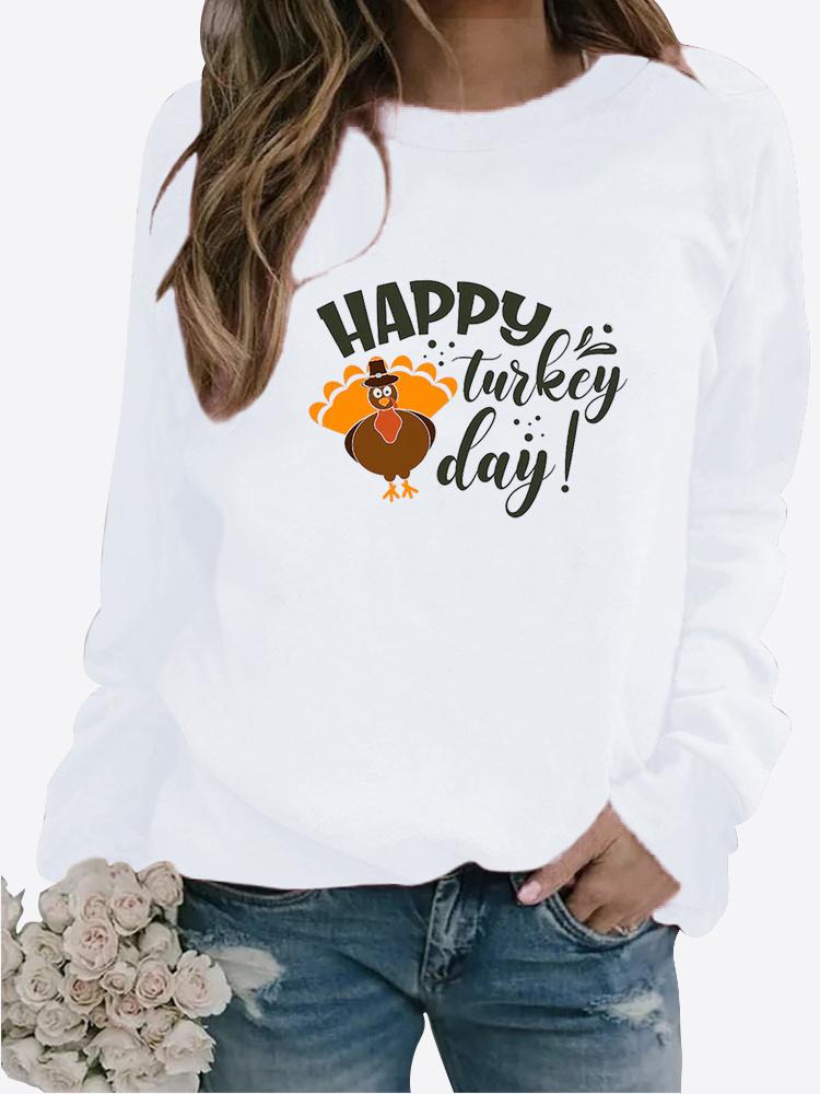 Женская осенне-зимняя плюшевая одежда с принтом, повседневная спортивная одежда, топ с длинными рукавами, футболка, женский свитер с круглым вырезом, пуловер XS белый