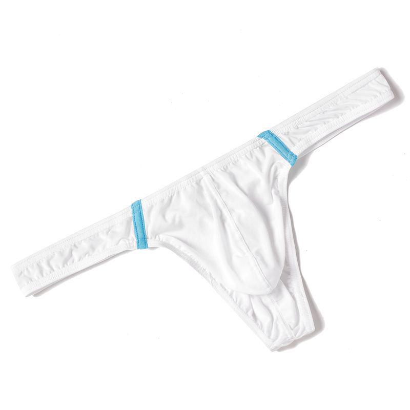 Men's Ice Silk Low-Waist T-Back Underwear - Stylish, Comfortable, Sexy Summer Wear