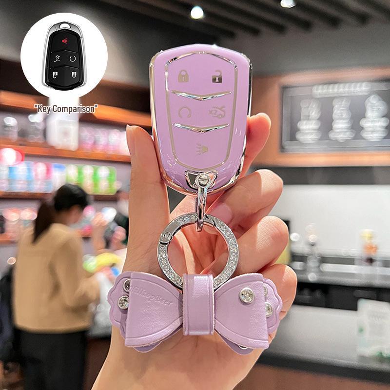 Cadillac Key Cover for XT5, XT4, XT6, CT5, CT6, CT4, XTS, ATSL Models