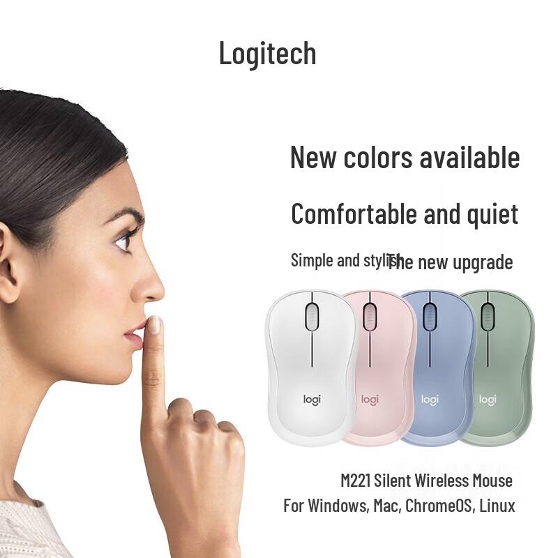 Logitech M221 Silent Wireless Mouse