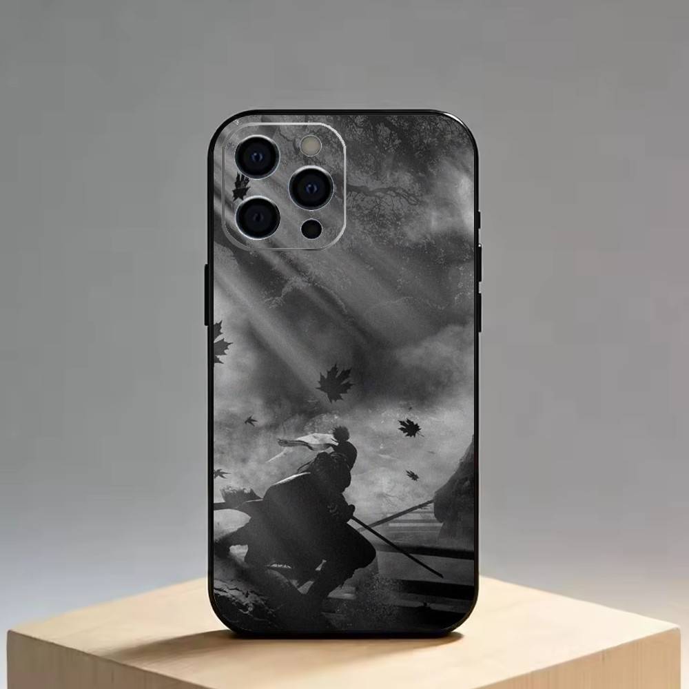 

Sekiro Shadows Die Twice Phone Case For iPhone 17, 16,15,14,13,12,11 Plus,Pro Max, Others Soft Black Cover iPhone13PROMAX