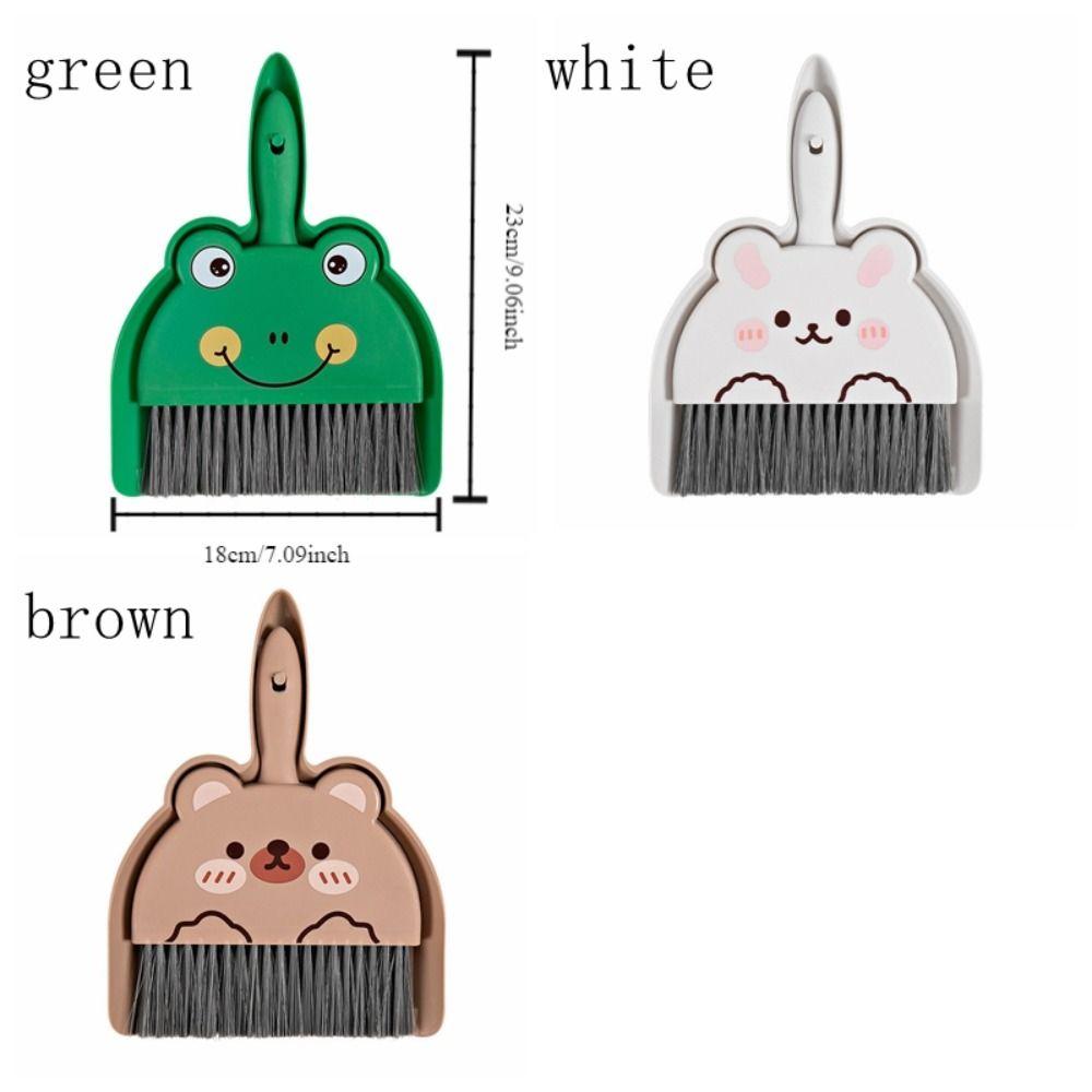 Cute Small Broom Dustpan Set Plastic Handheld Sweeping Keyboard Small Broom  Travel