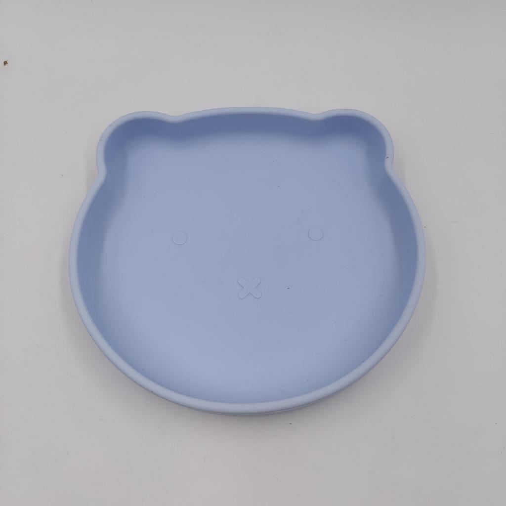 Silicone Suction Plate for Infants and Toddlers - Little Bear Design