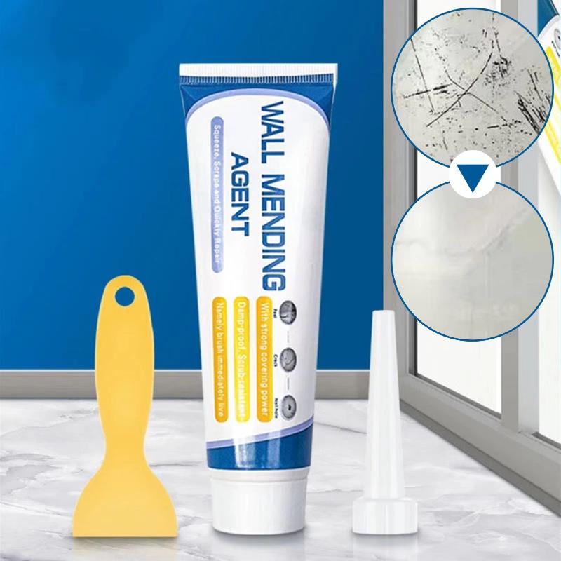 Wall Mending Agent Ceramic Tile Scratch Repair Paste Waterproof For Home Wall Crack Restoration