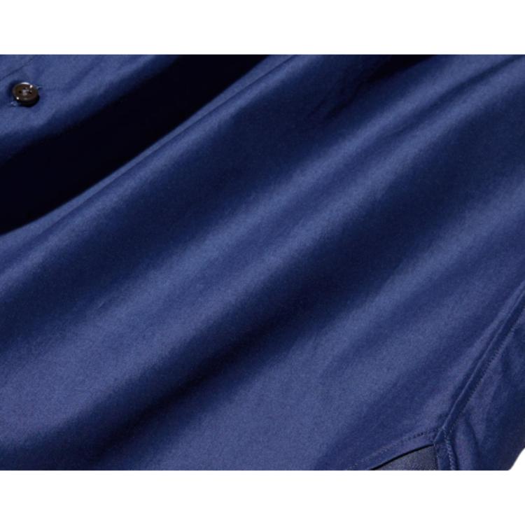 UNIQLO Jil Sander Collaboration Solid Color Comfortable Button-Up Long Sleeve Shirt Men shirts 478673-66