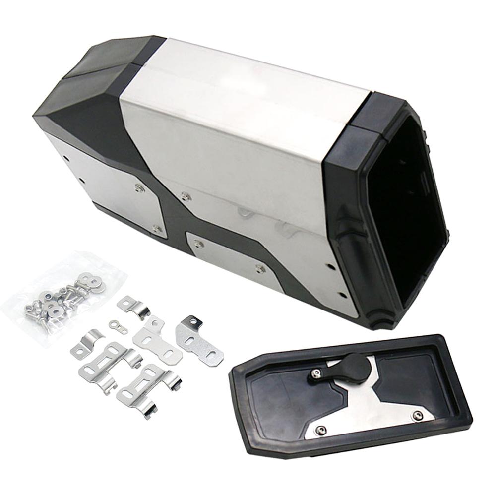Motorcycle Tool Box Left Side Bracket Aluminum Box  Replacement for BMW R1250GS R1200GS LC & Adventure 2002 2008 2018