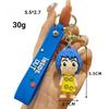 Movie New Brain Secret Service Keychain Dr. Amy Bobir Worry Key Chain Men's and Women's Pendant