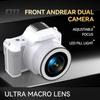16X Zoom Digital Camera 48MP 2.0" Screen 2K Video Recording with Front and Rear Lens Fill Light D11