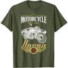 Kiew Dnepr Motorrad Offroad Motorradfahrer T-Shirt 100% Baumwolle Rundhals Sommer Kurzarm Lässig Herren T-Shirt