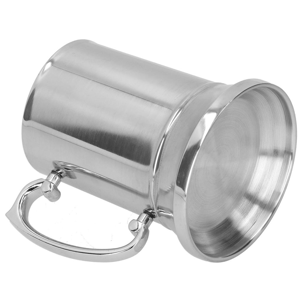Stainless Steel Mug Silver with Handle for Bar Hotel Supplies Cocktail Glass Goblet Cups560ml