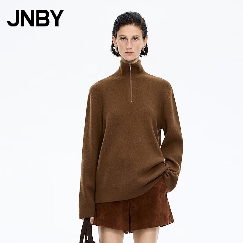 

JNBY Wool Blend Turtleneck Knit Sweater S