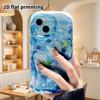 Phone Case: 2D Flat Design Suitable for iPhone 18, 17, 16, 15, 14, 13 Pro Film Protective Case, Couple Style, Mint Ice Blue, Christmas and Halloween G
