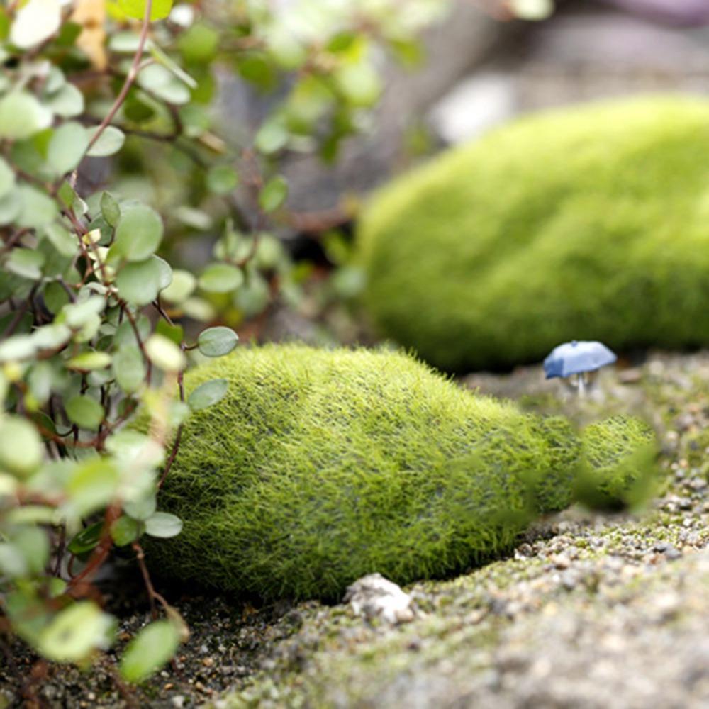 Floral Arrangements Stone Landscap Pet Toy Artificial Grass Fake Rock Artificial Plants Moss